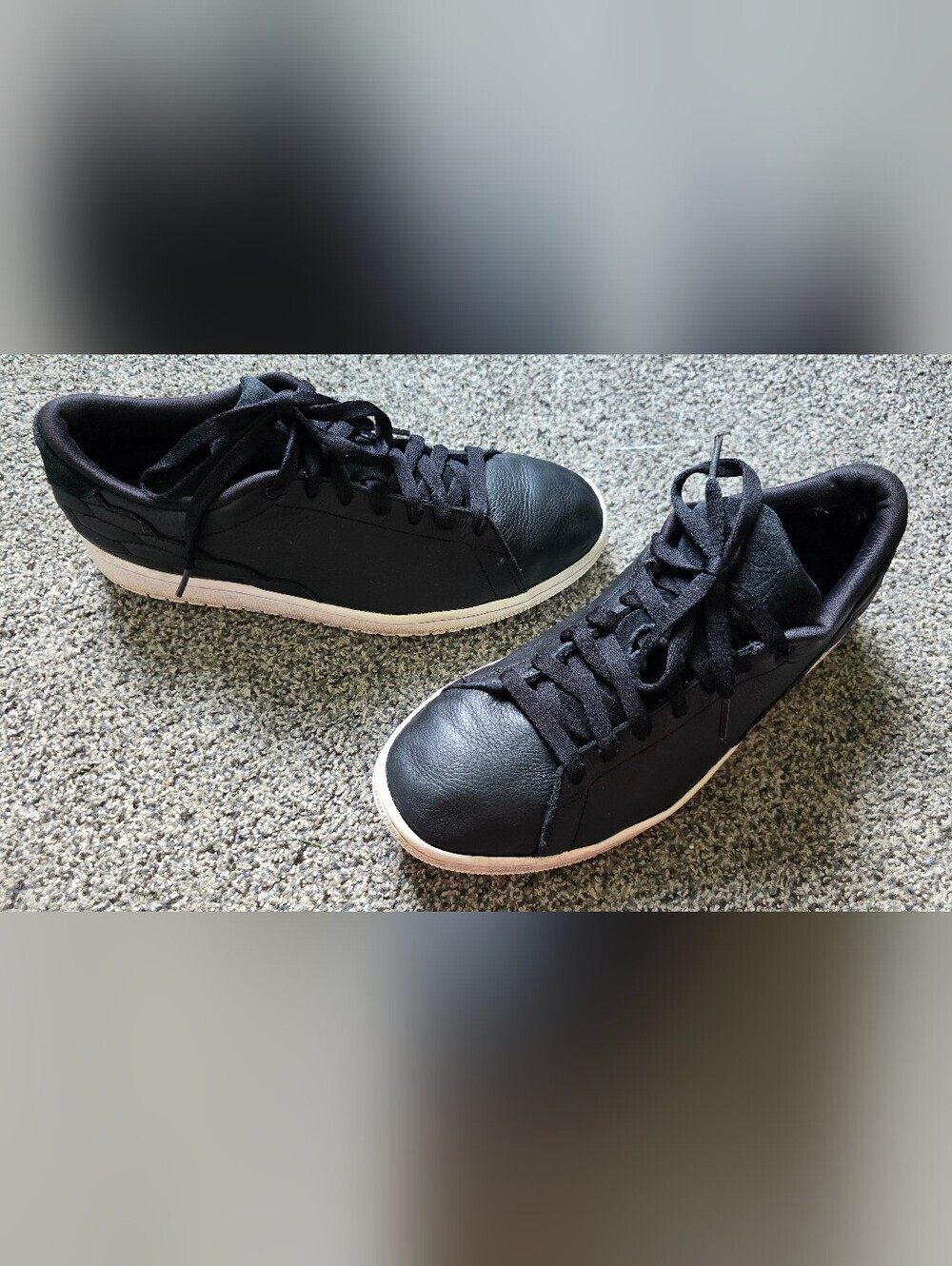 Air Jordan 1 Centre Court "Cyber Monday" Low Top Leather Sneakers Mens Sz 9.5 - Picture 3 of 11
